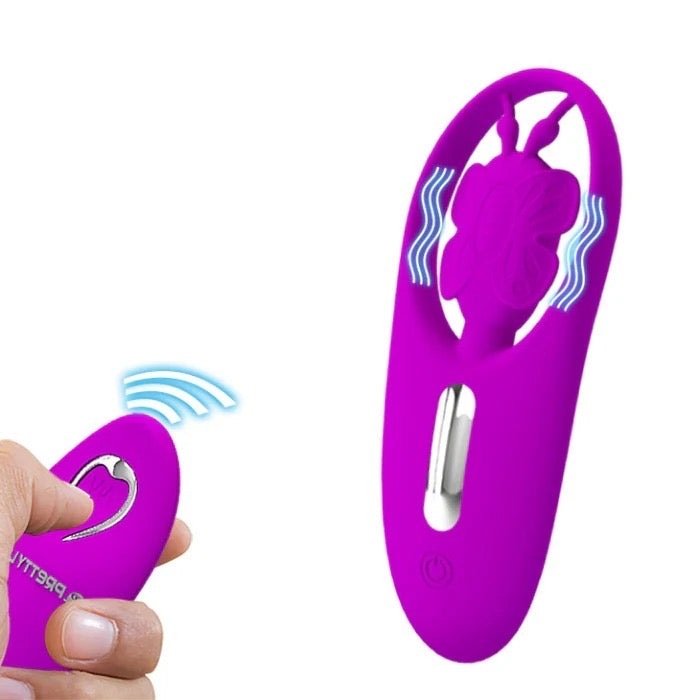 PRETTY LOVE REMOTE CONTROL PANTY VIBRATOR - DANCING BUTTERFLY