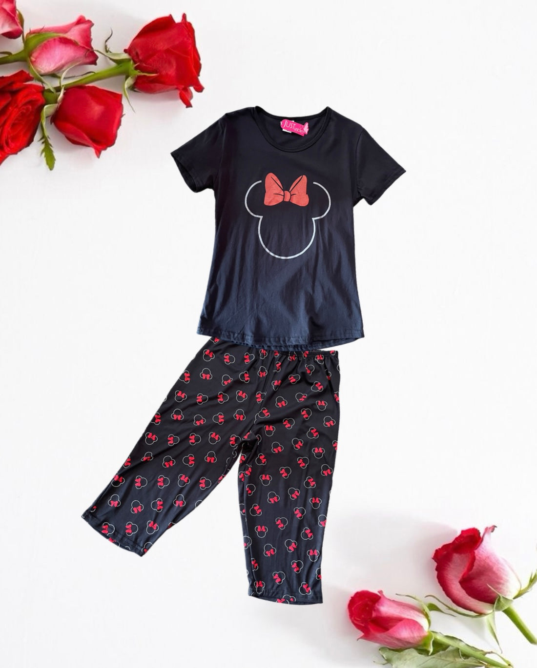 Mickey Mouse Capri Pj Set