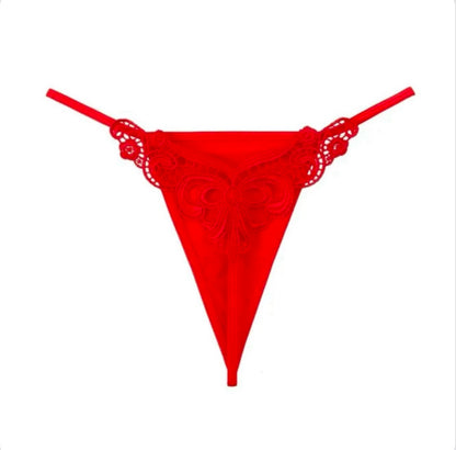 G-string with Embroidery Detail