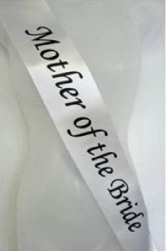 Mother of the Bride Sash