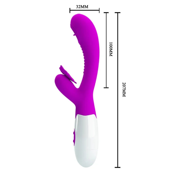 PRETTY LOVE MOTH CLITORAL & G-SPOT VIBRATOR