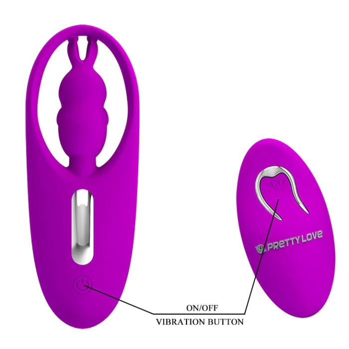 PRETTY LOVE REMOTE CONTROL PANTY VIBRATOR - WILD RABBIT