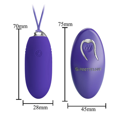 Pretty love jenny-youth remote control vibrating egg