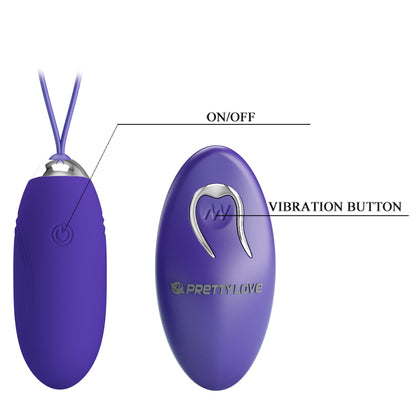 Pretty love jenny-youth remote control vibrating egg